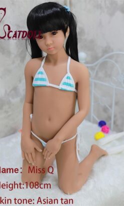 Alternative view of CATDOLL Q 108cm アジアントーン ミニセックスドール – リアルな特徴を備えた小柄なTPEボディ