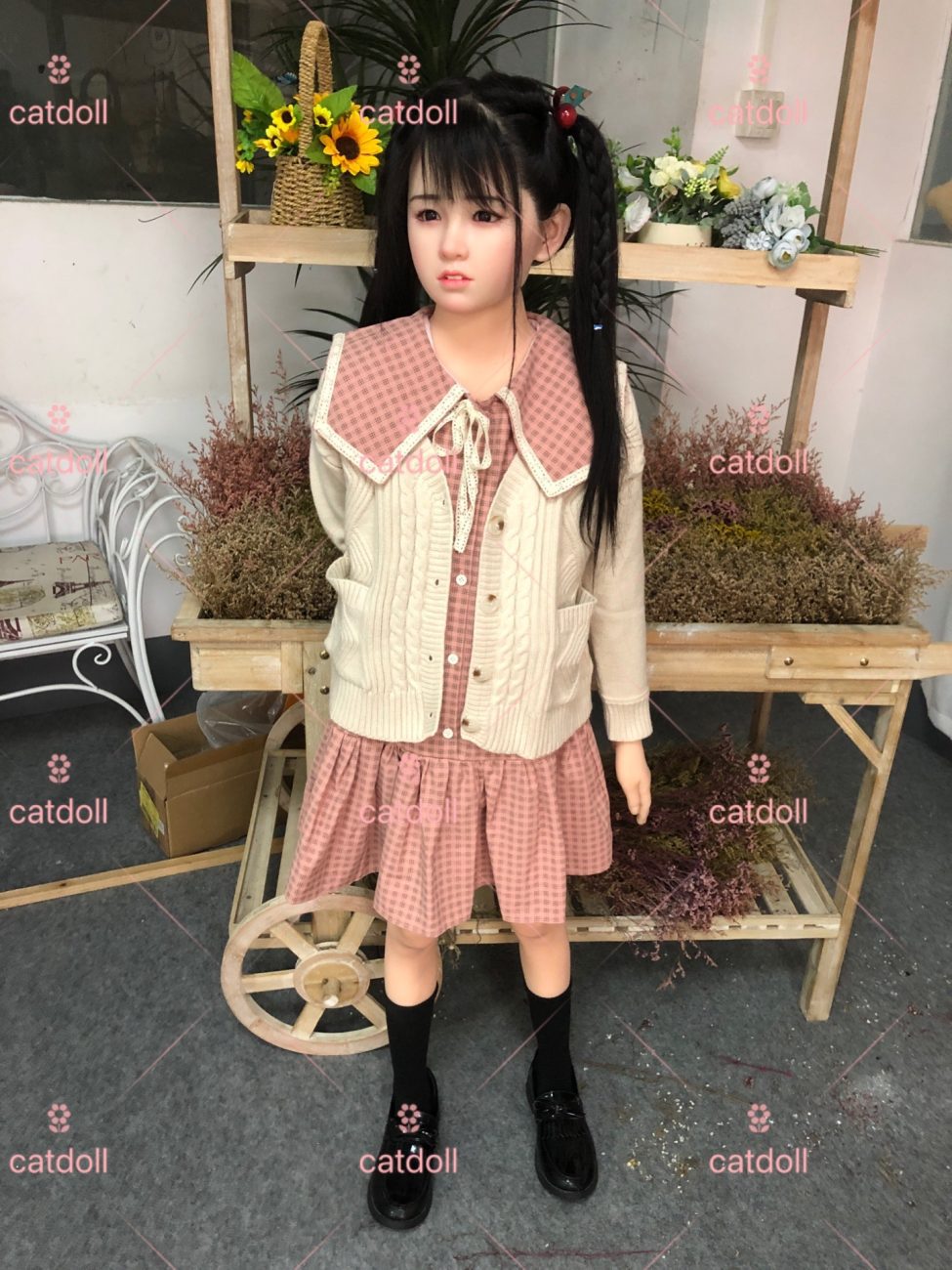 CATDOLL 135CM チュー(TPEボディ、ハードシリコンヘッド) - 画像 (2)