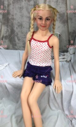 Alternative view of CATDOLL 146CM Aカップ アリサ（TPEボディ、ハードシリコンヘッド）