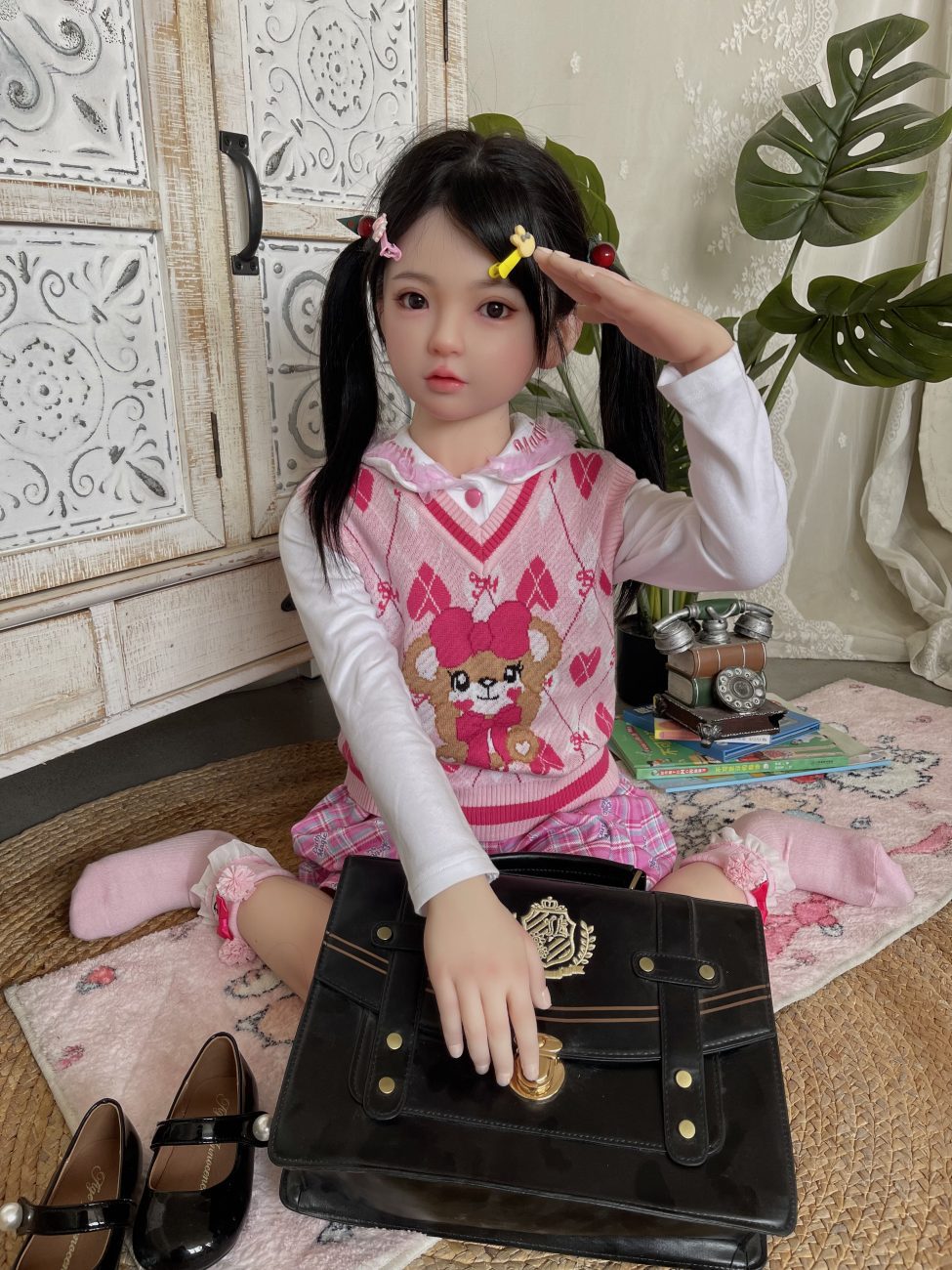 CATDOLL 115CM ドラ(TPEボディ、ハードシリコンヘッド) - 画像 (2)