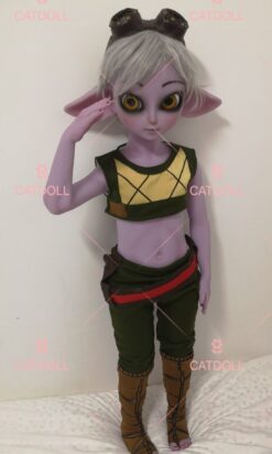 CATDOLL 115CM パープルシリコンドール